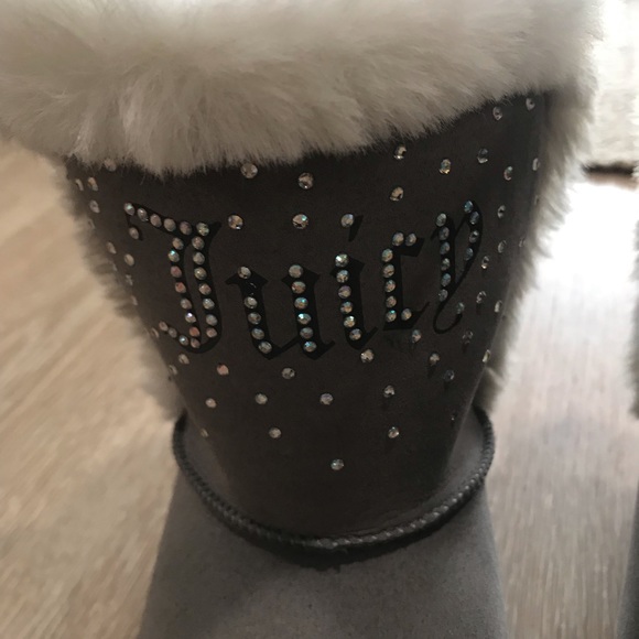 Juicy Couture grey winter boots - Picture 7 of 8